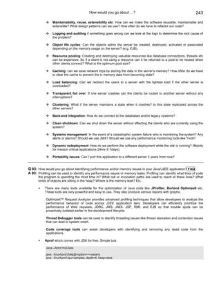 Java j2ee job interview companion ebook