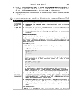 Java j2ee job interview companion ebook