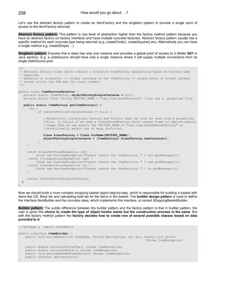 Java j2ee job interview companion ebook