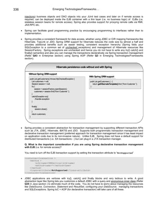 Java j2ee job interview companion ebook