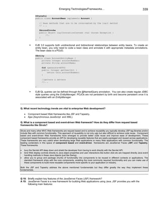 Java j2ee job interview companion ebook