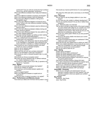 Java j2ee job interview companion ebook