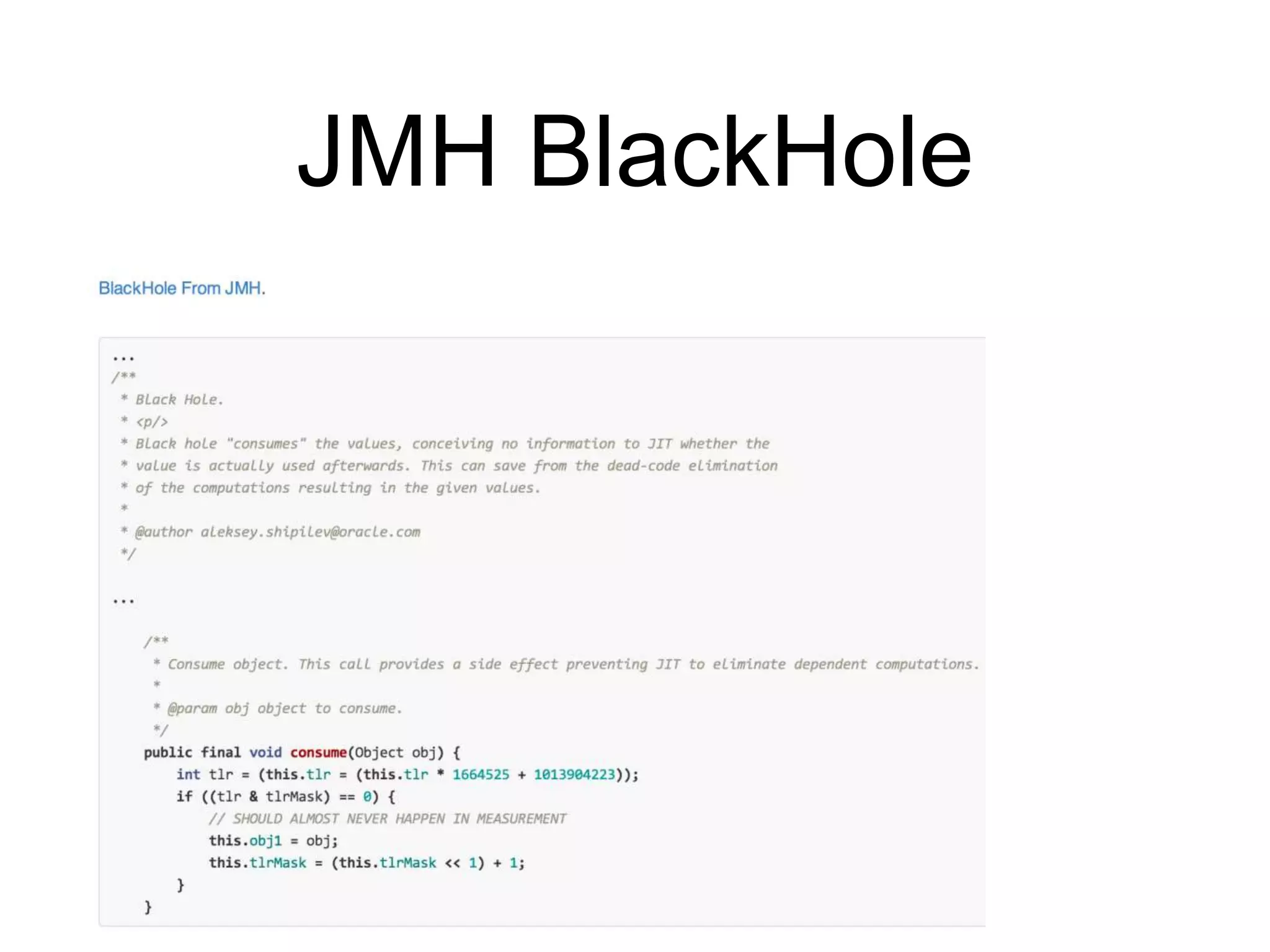 JMH BlackHole
 