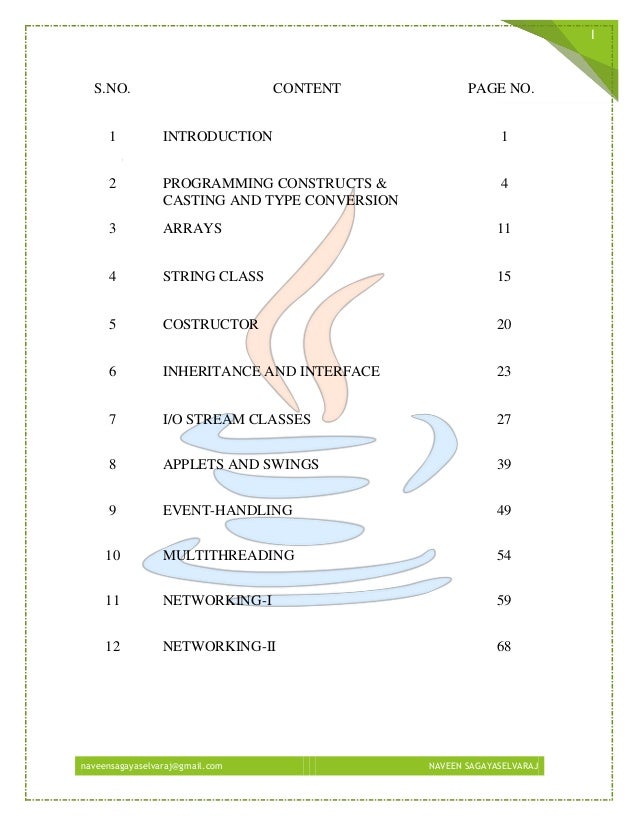 Java manual download page Java manual download page