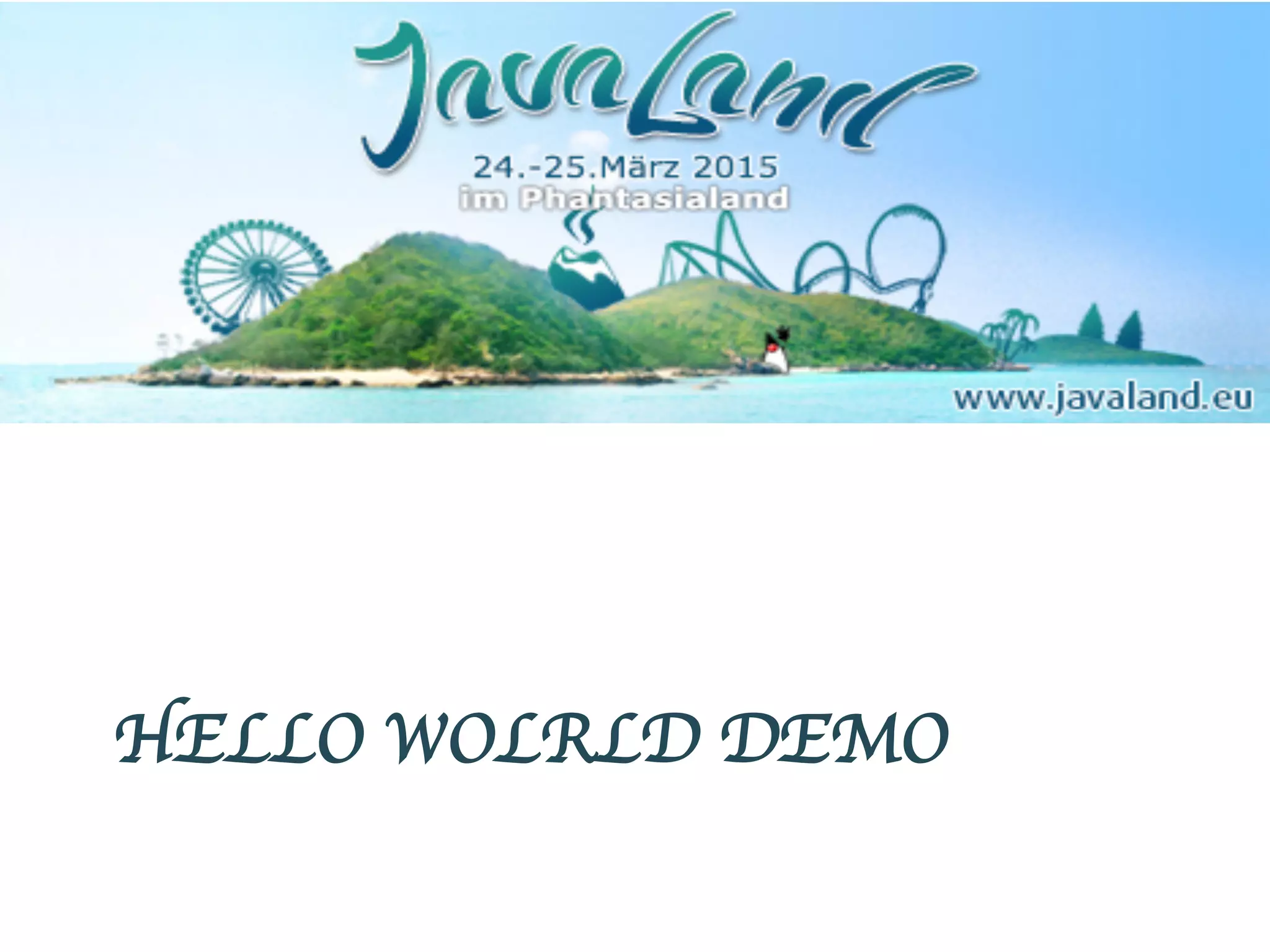 HELLO WOLRLD DEMO 