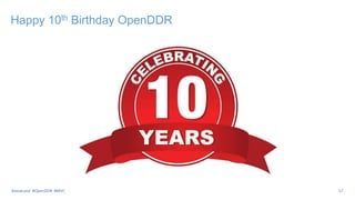 Happy 10th Birthday OpenDDR
#JavaLand #OpenDDR #MVC 17
 