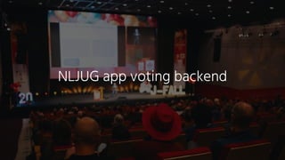 NLJUG app voting backend
 