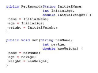 Java lec constructors