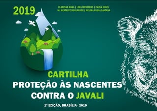 1ª EDIÇÃO, BRASÍLIA - 2019
 