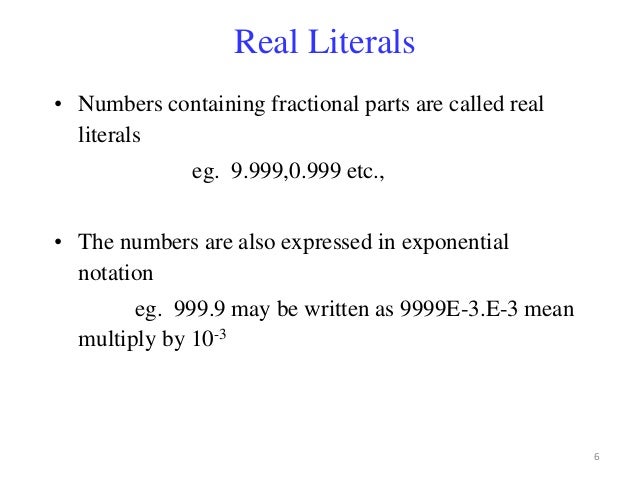 difference between variables and literals in java