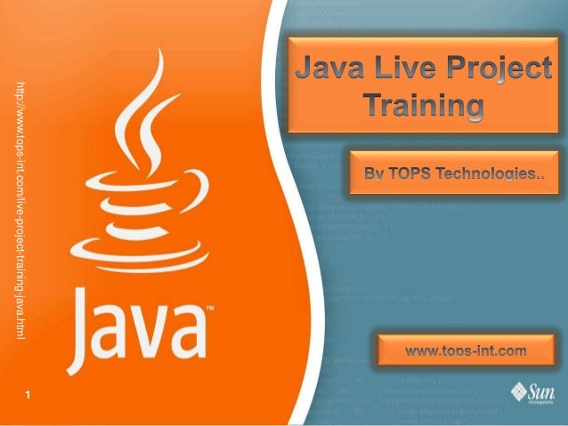 Java live project training