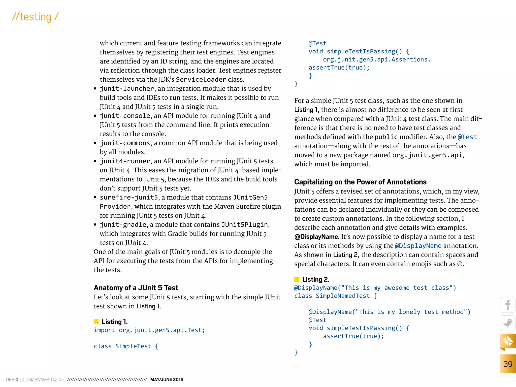 Java magazine from big data to insights | PPT