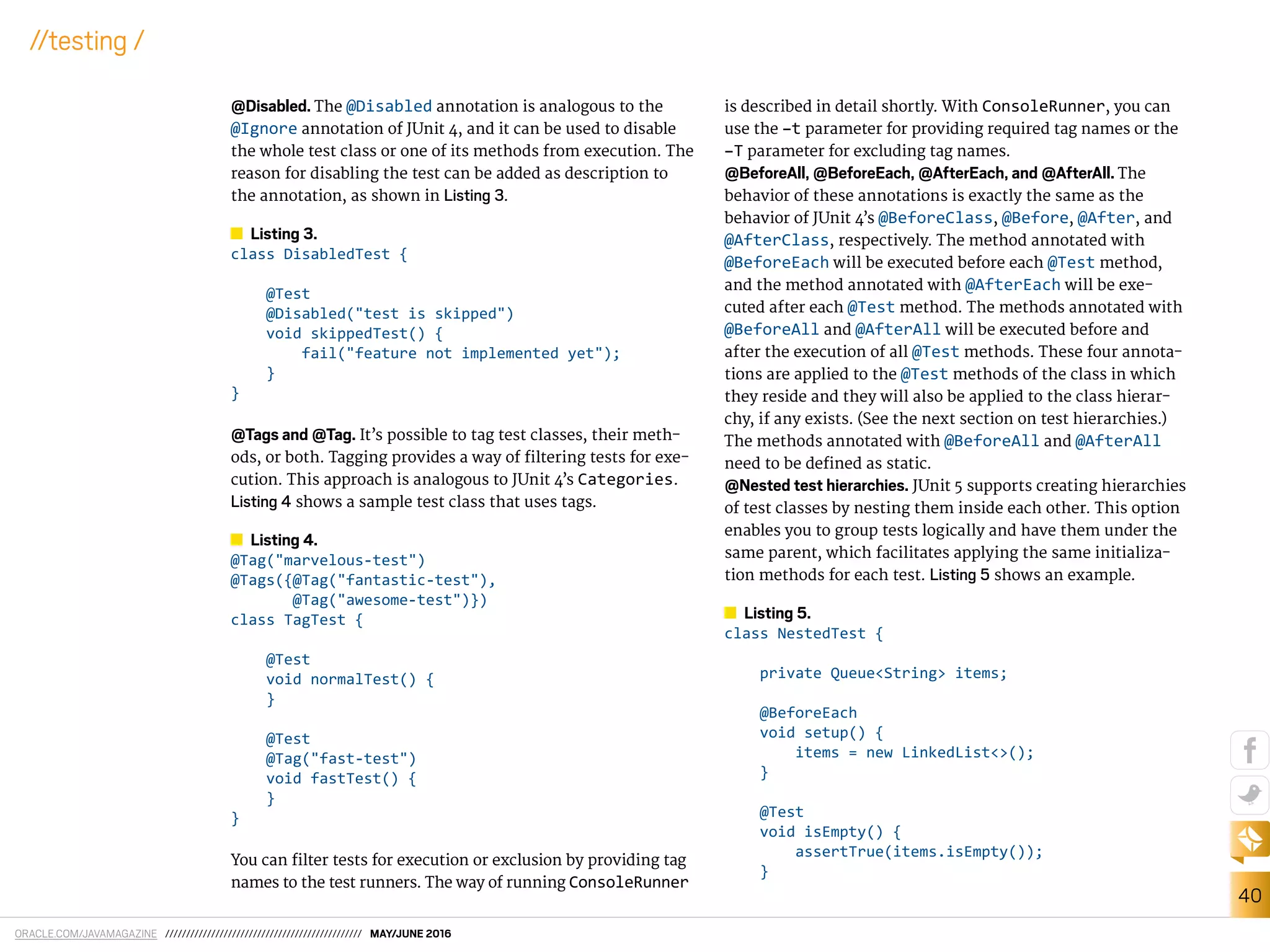 Java magazine from big data to insights | PPT