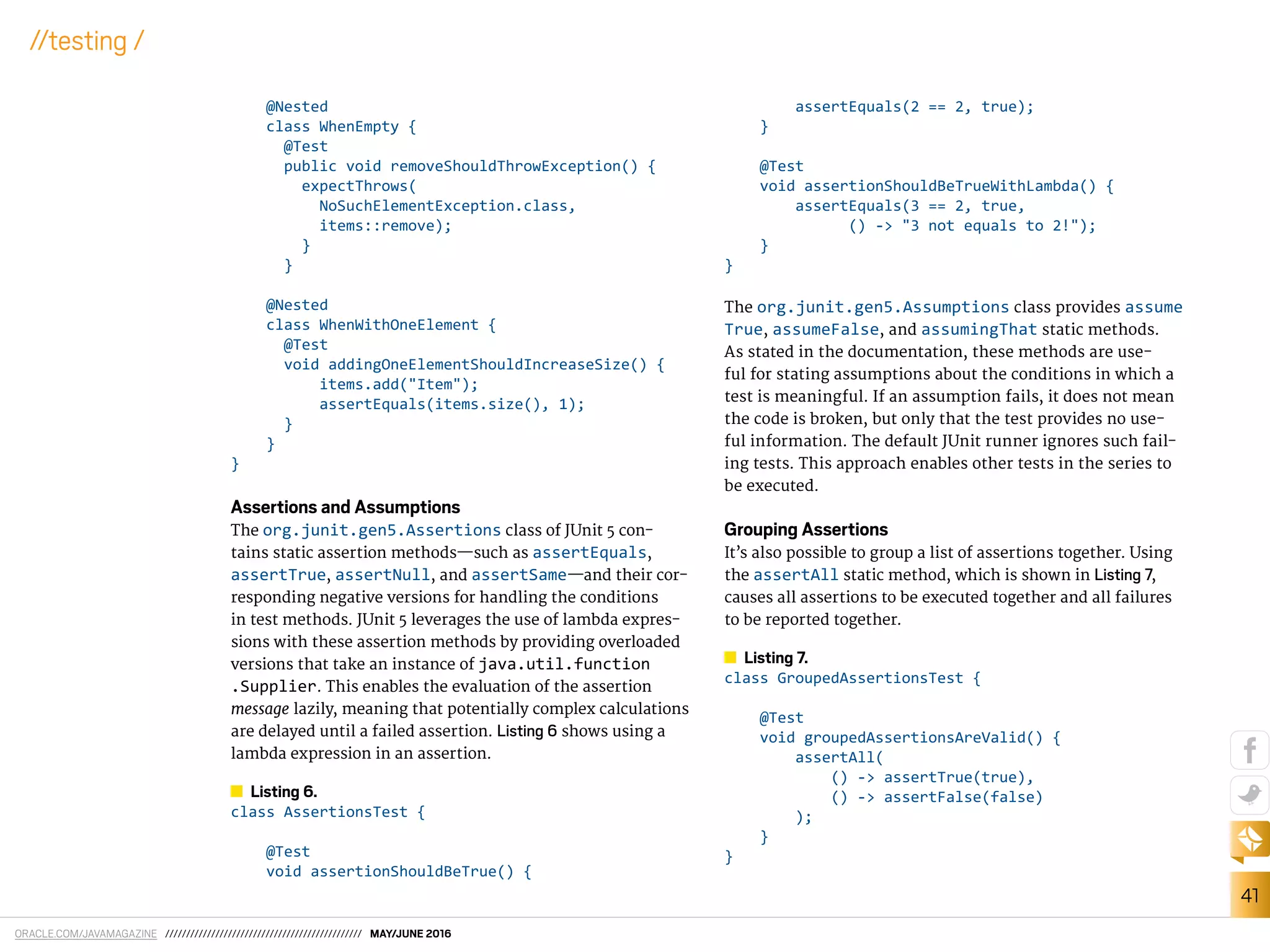 Java magazine from big data to insights | PPT