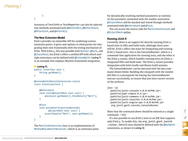 Java magazine from big data to insights | PPT