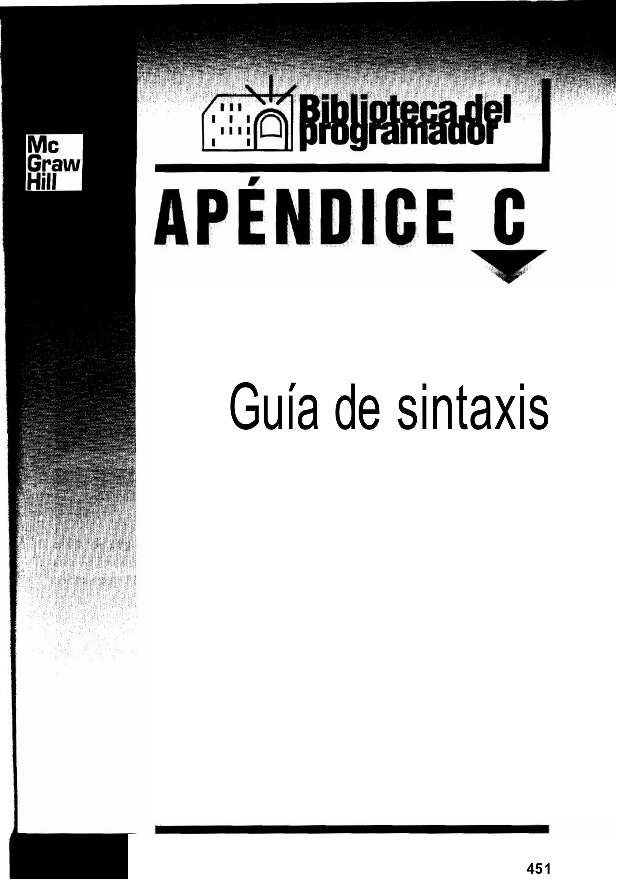 Guía de sintaxis
451
 