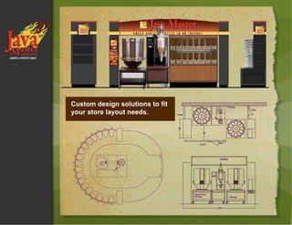 Custom design solutions to fit your store layout needs.  