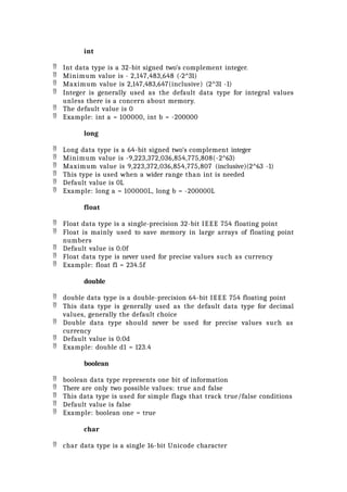 Comprehensive Introduction to Java Programming Language and OOPS ...