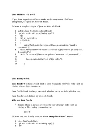 Comprehensive Introduction to Java Programming Language and OOPS ...