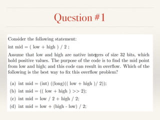 Core Java - Quiz Questions - Bug Hunt | PPT