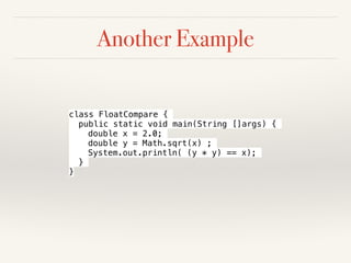 Core Java - Quiz Questions - Bug Hunt | PDF