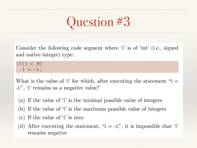 Core Java - Quiz Questions - Bug Hunt | PPT