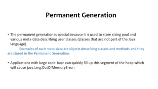 Java memory model | PPTX