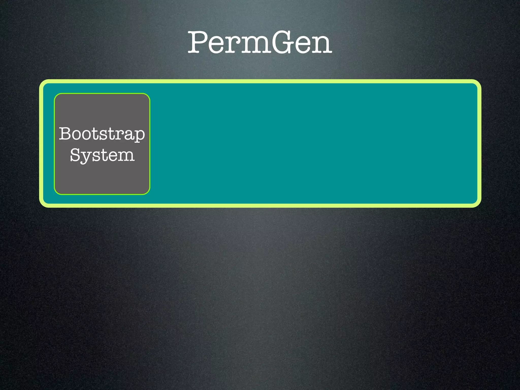 PermGen Bootstrap System 