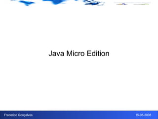 Java Micro Edition 