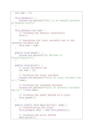 Methods in Java | PDF