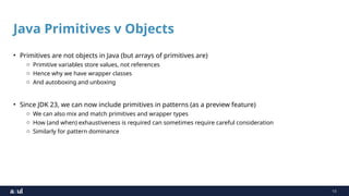 ppt understanding primitive variables in java... Java Modern Puzzlers, a guide to new programming features | PPTX