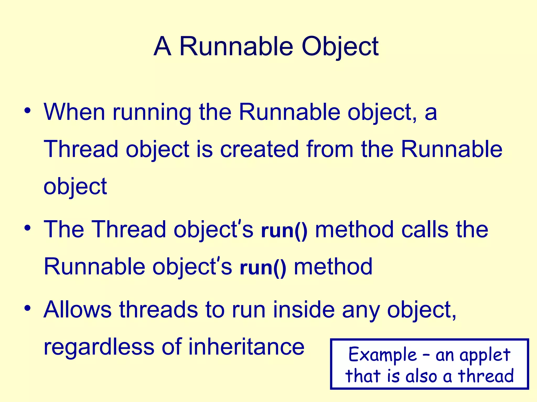Java multi threading | PPT