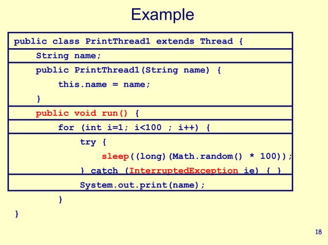 Java multi threading | PPT