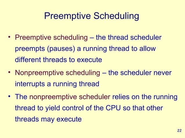 Java multi threading | PPT