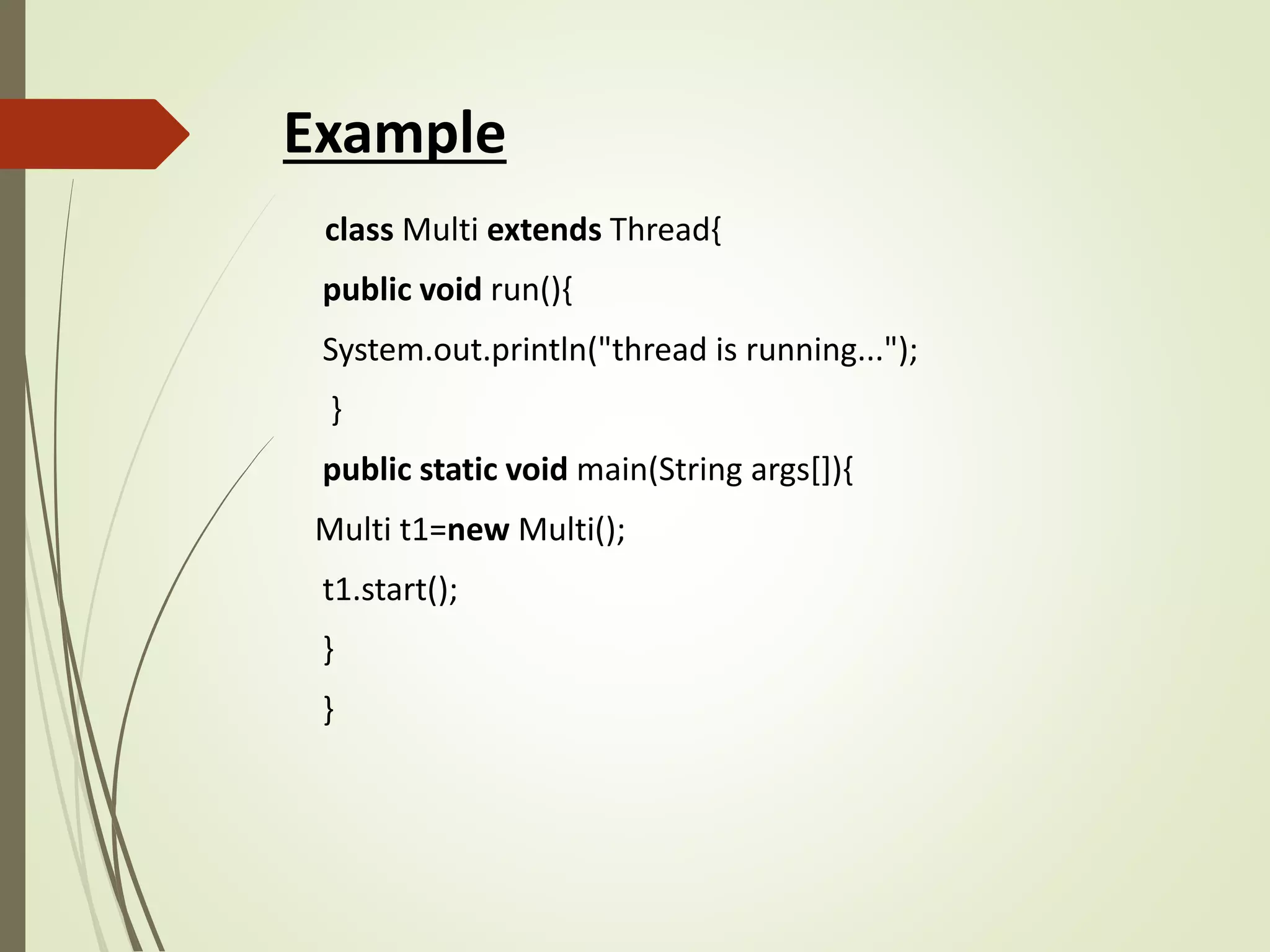 Multithreading in java | PPT
