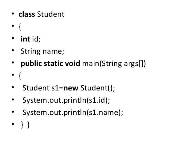 Java naming conventions