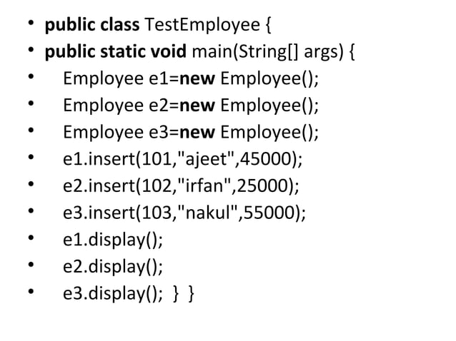 Java naming conventions | PPT