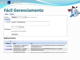 Fácil Gerenciamento
 