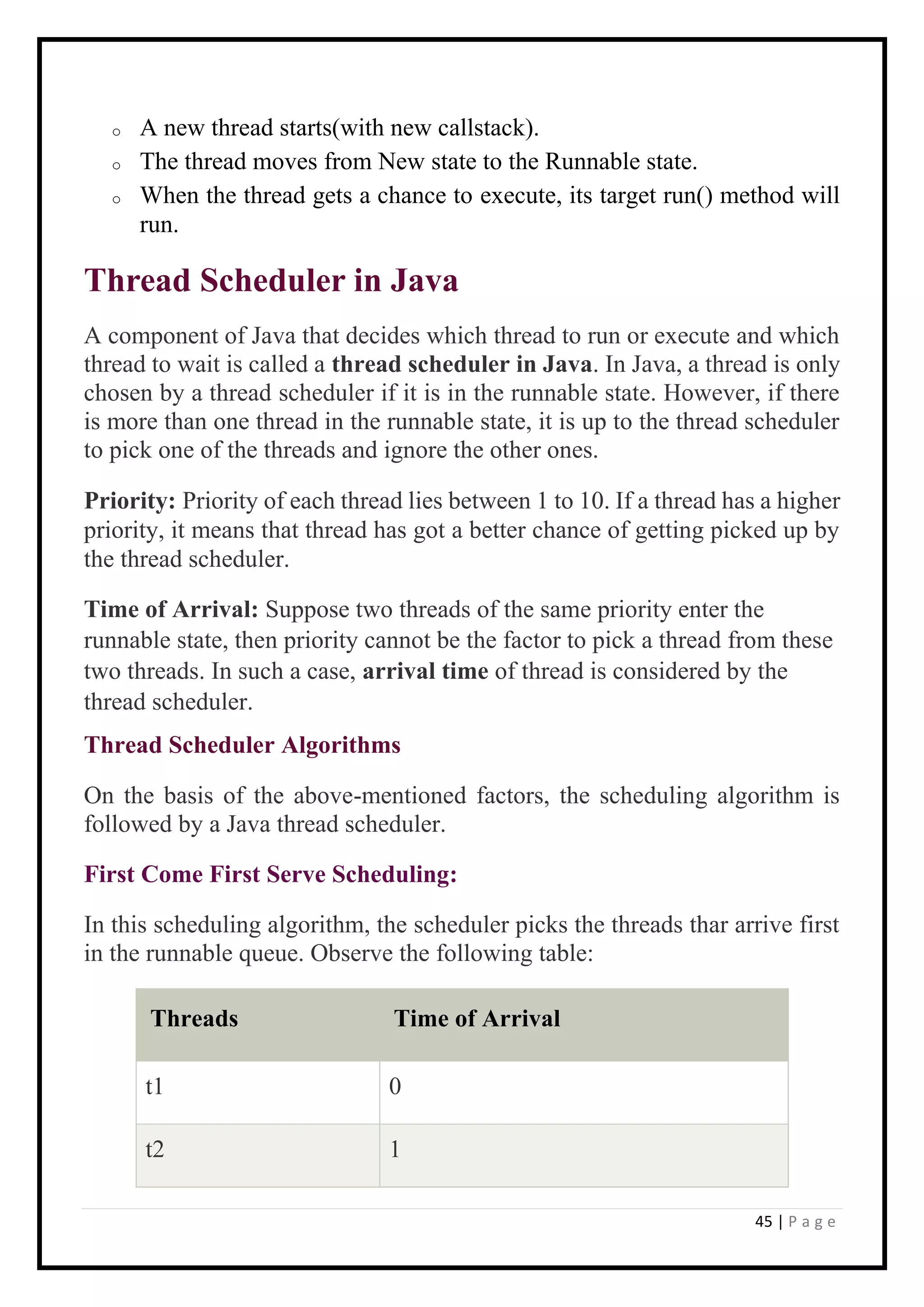 java notes.pdf | Programming Languages | Computing