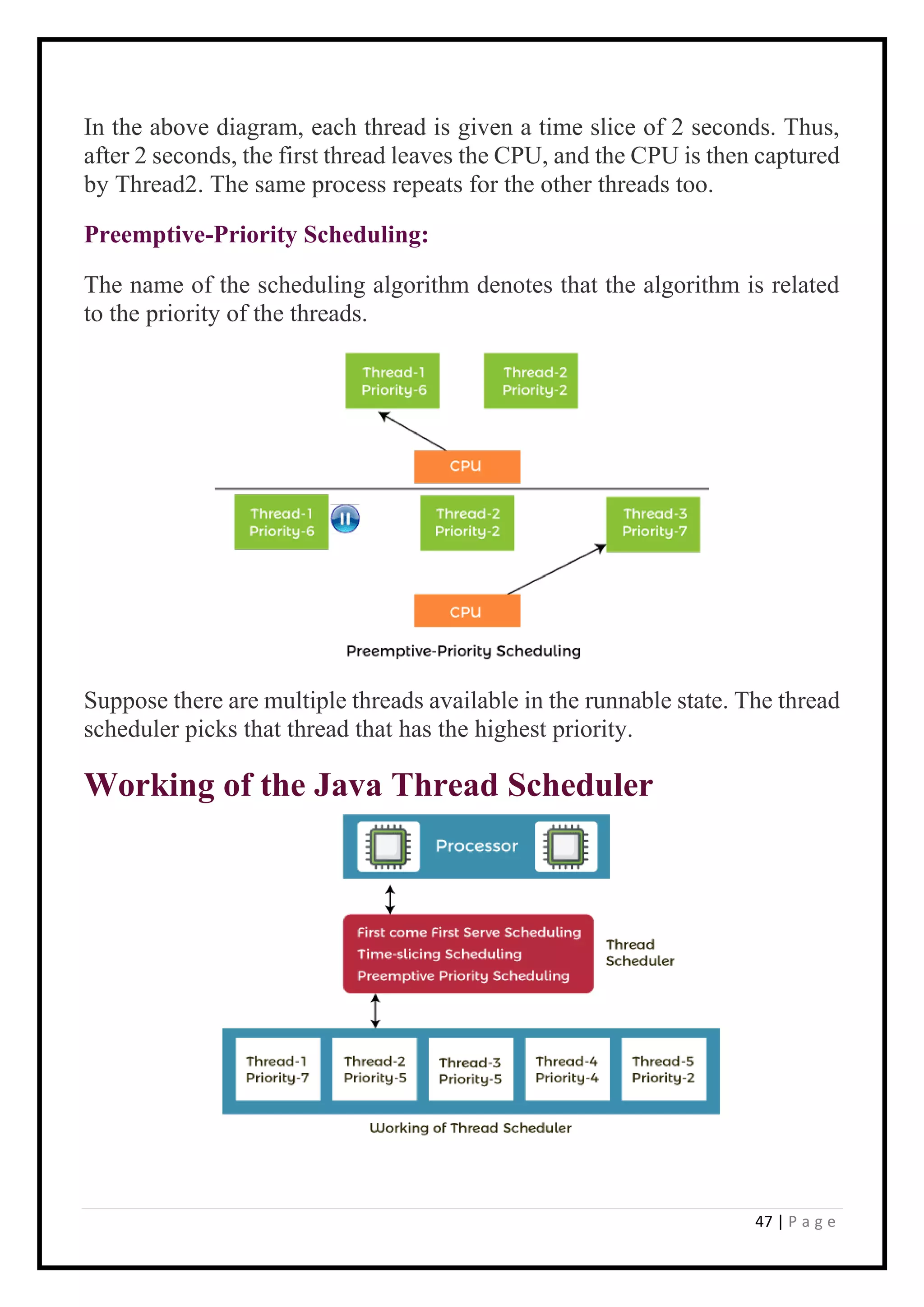 java notes.pdf | Programming Languages | Computing