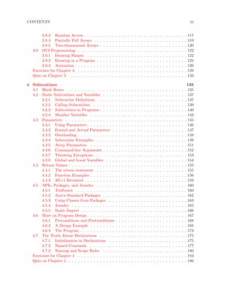 Introduction to Programming Using Java v. 7 - David J Eck - Inglês | PDF