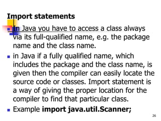 Java notes(OOP) jkuat IT esection | PPTX