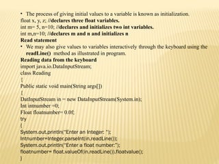 JAVA NOTES UNIT I,II,III.pptx threeunits ppt | PPTX