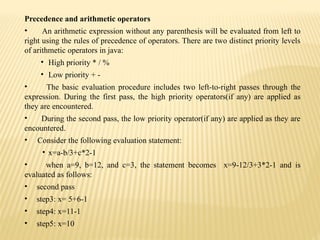 JAVA NOTES UNIT I,II,III.pptx threeunits ppt | PPTX