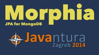 Morphia JPA for MongoDB 
 