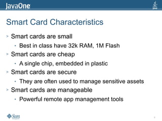 Step-by-step Development of an Application for the Java Card Connected ...