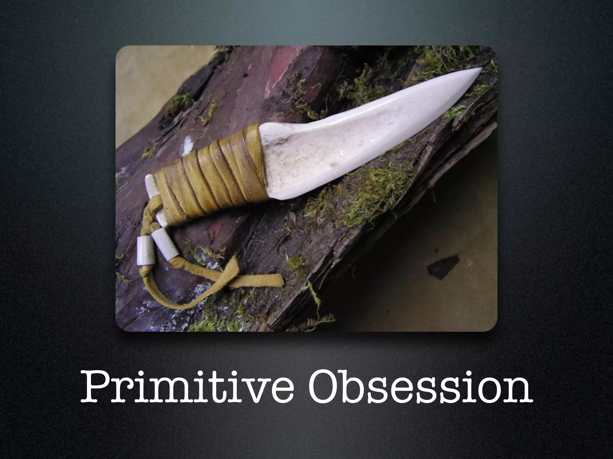 Primitive Obsession 