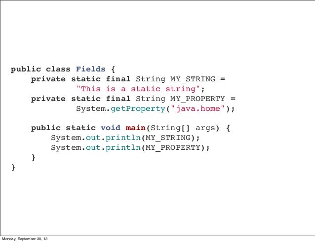 Public Class Fields Private