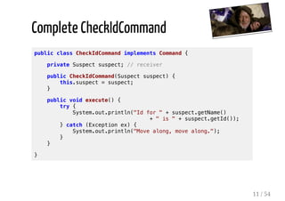 Command pattern vs. MVC: Lean Beans (are made of this) | PDF