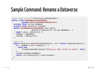 Command pattern vs. MVC: Lean Beans (are made of this) | PDF